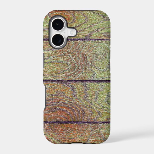 Rainbow Wood Flooring Case-Mate iPhone Case (Back)