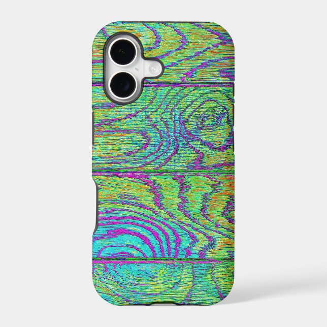 Rainbow Wood Flooring Case-Mate iPhone Case (Back)