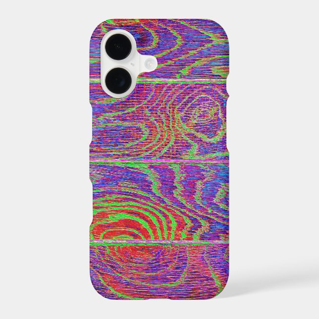 Rainbow Wood Flooring Case-Mate iPhone Case (Back)