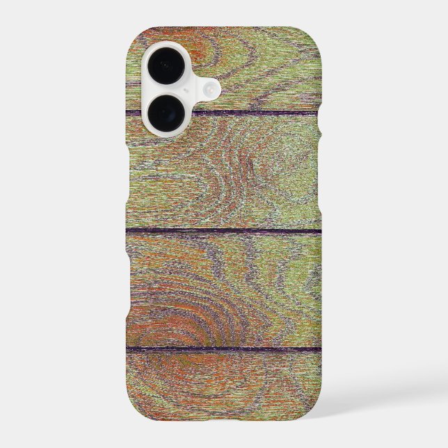 Rainbow Wood Flooring Case-Mate iPhone Case (Back)