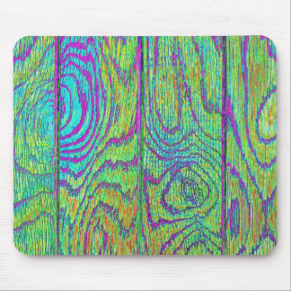 Rainbow Wood Grain Flooring Mouse Pad