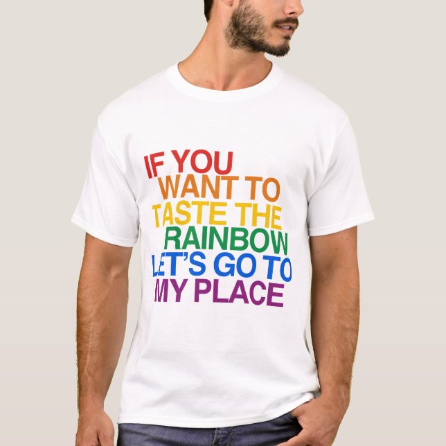 RAINBOW WORDS T-Shirt (Front)