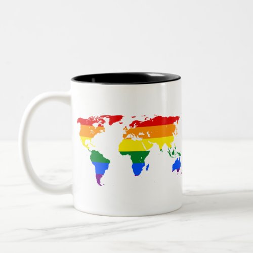 rainbow_world_map_1192306_1920 Two_Tone coffee mug