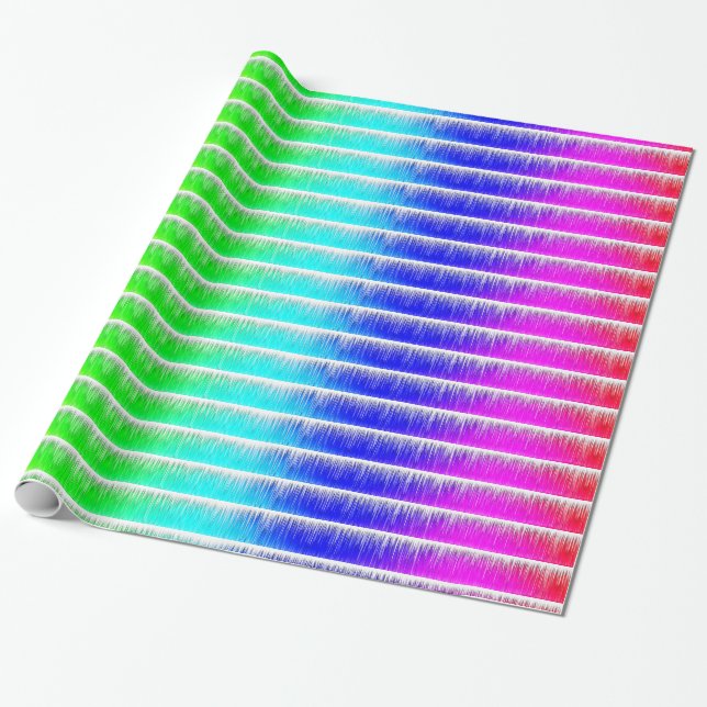 Rainbow Wrapping Paper (Unrolled)