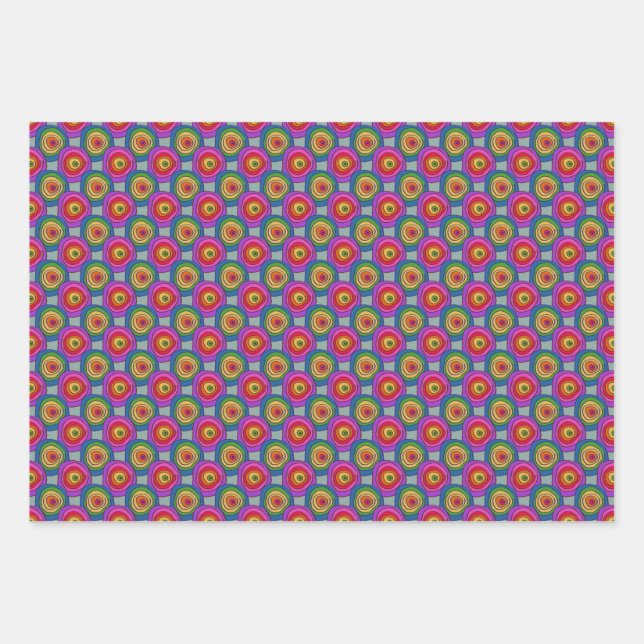 Rainbow Wrapping Paper Sheets (Front)