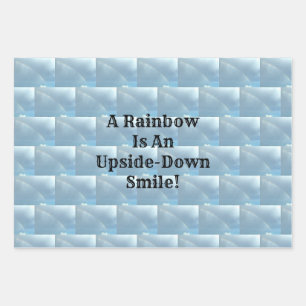 Rainbow! Wrapping Paper Sheets