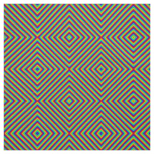 Rainbow X - Ivory Linen Fabric