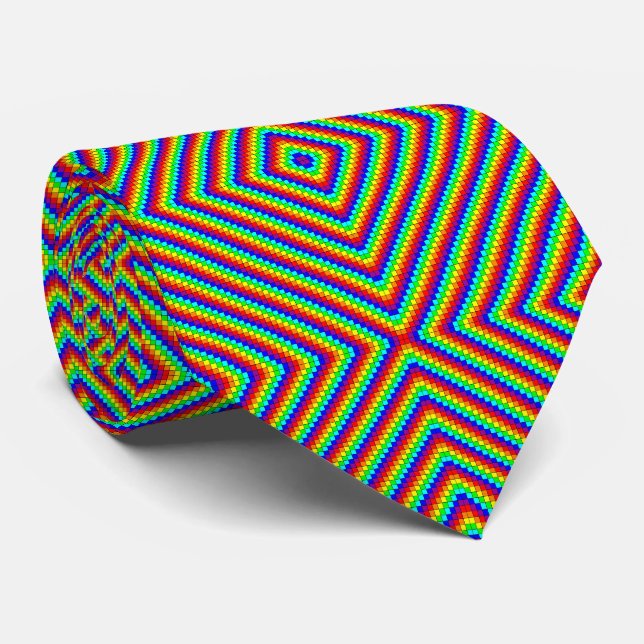 Rainbow X - Tie (Rolled)