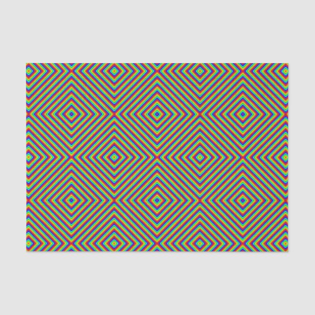 Rainbow X - Tissue Paper (Front)