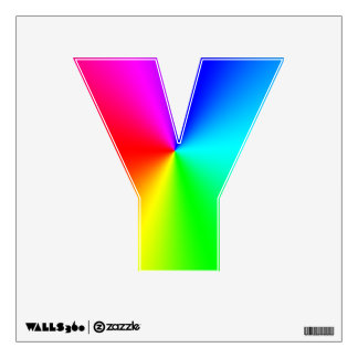 Rainbow Y Wall Sticker