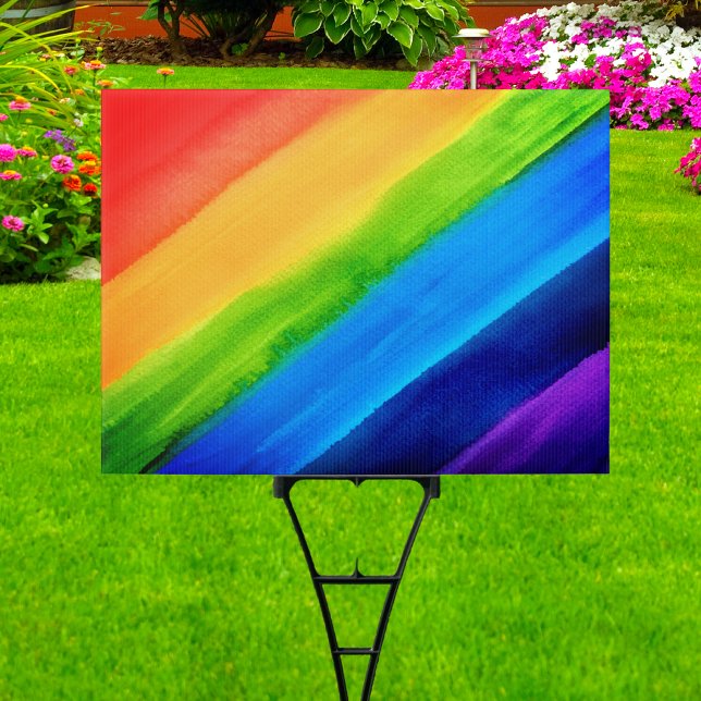  Rainbow Yard Sign (Creator Uploaded)