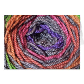Rainbow Yarn Cards