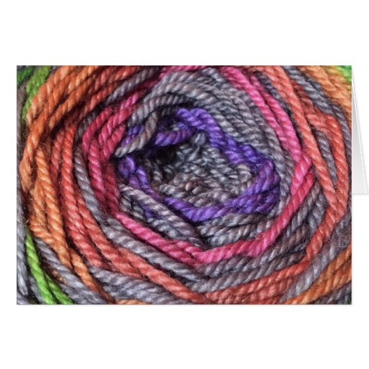 Rainbow Yarn Cards (Front Horizontal)