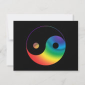 Rainbow Yin Yang Symbol (Front)
