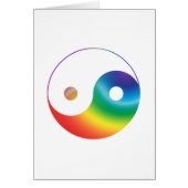 Rainbow Yin Yang Symbol (Front)