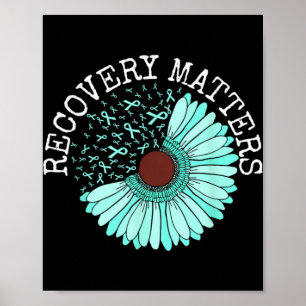 Rainbow You 988 Suicide Prevention Colorful Ribbon Poster