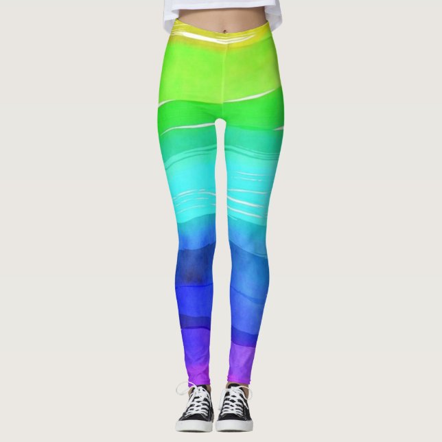 Rainbow | Zazzle_Growshop. Leggings (Front)