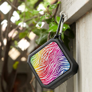 Rainbow Zebra Bluetooth Speaker