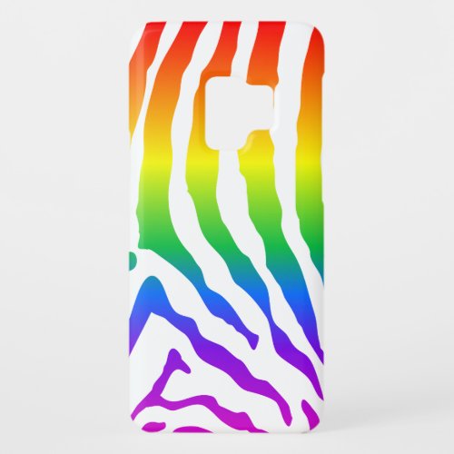 Rainbow Zebra Pattern Case_Mate Samsung Galaxy S9 Case