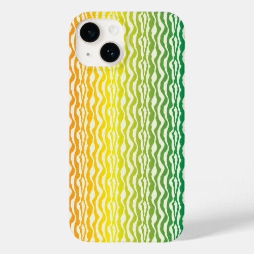 Rainbow Zebra Pattern Colorful Case_Mate iPhone 14 Case