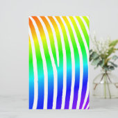 Rainbow Zebra Stripes (Standing Front)