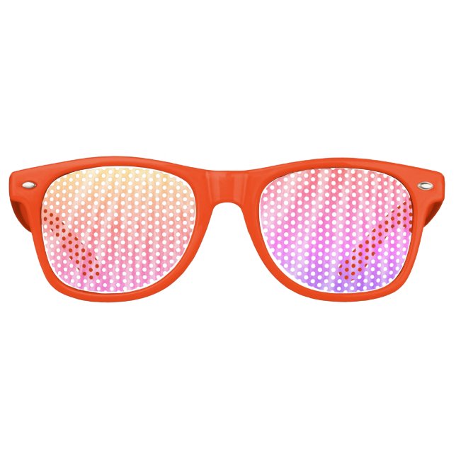 Rainbow Zebra Sunglasses (Front)