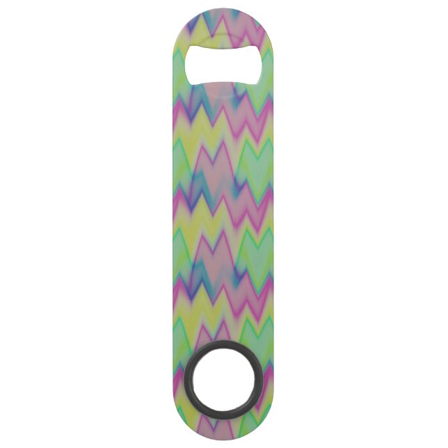 Rainbow Zigzags    Bar Key (Front)