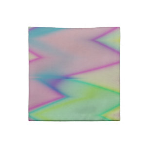 Rainbow Zigzags Cloth Napkin