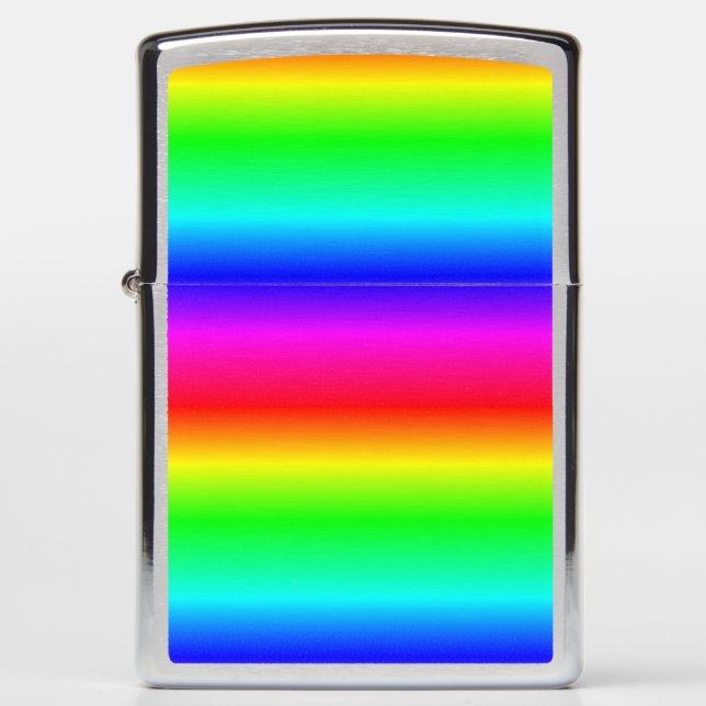 Rainbow Zippo Lighter (Front)