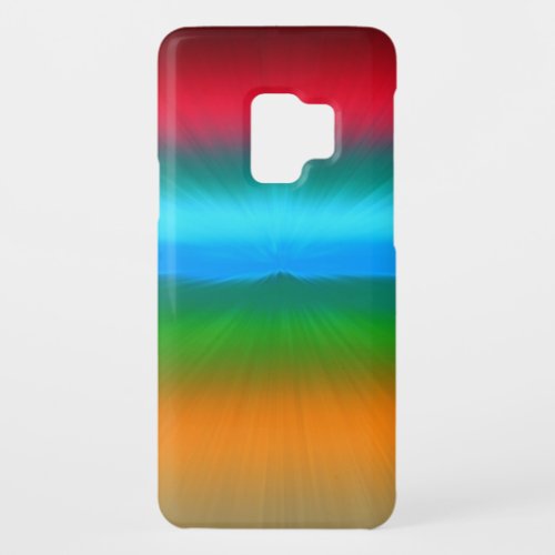 Rainbow Zoomed Stripes Case_Mate Samsung Galaxy S9 Case