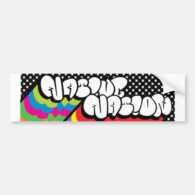 RainbowBomb Bumper Sticker (Front)