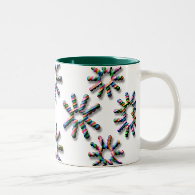 rainbowflowers-1 Two-Tone coffee mug (Right)
