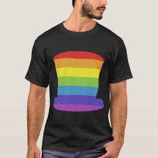 Rainbowophat Single Print retro T-Shirt