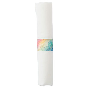 Rainbows and Bubbles Paper & Party Napkins Napkin Bands