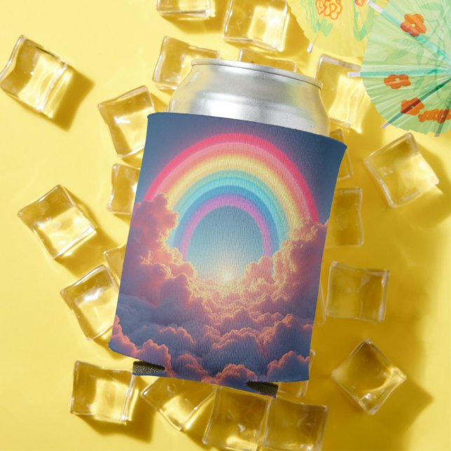 rainbows and clouds can cooler (In Situ Summer)