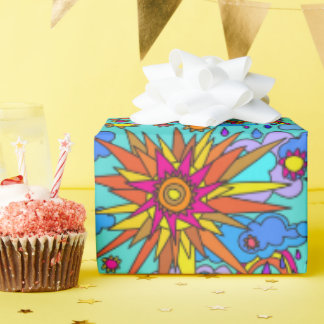 Rainbows and Sunshine Wrapping Paper