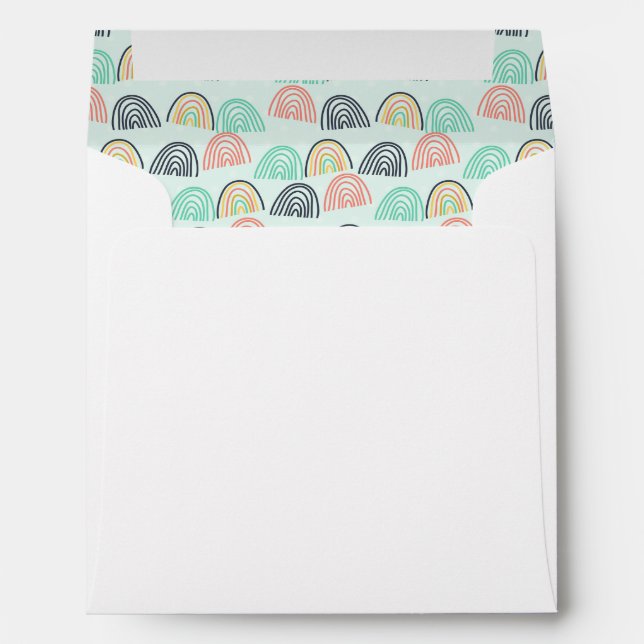 Rainbows and Unicorns Envelope (Back (Bottom))