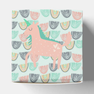 Rainbows and Unicorns Favor Boxes