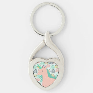 Rainbows and Unicorns Keychain