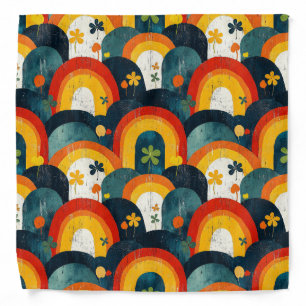 Rainbows & Clover Bandana