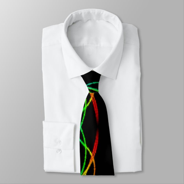 Rainbows Neck Tie (Tied)