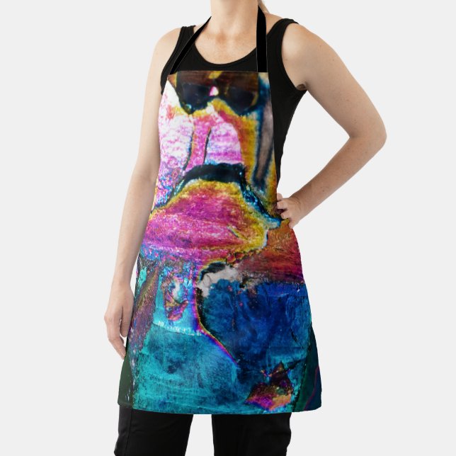 Rainbows of Stone  Apron (Insitu)