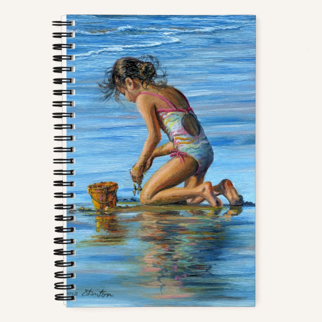“Rainbows on the Beach” Notebook (Front)