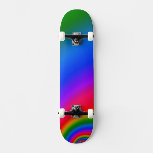 Rainbows Skateboard Deck (Front)