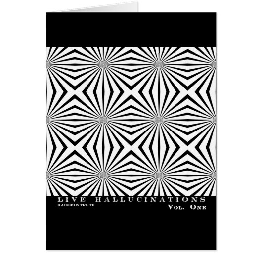 Rainbowtruth Live Hallucinations Optical Illusion Cards (Front)