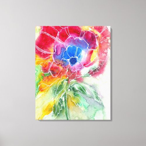 Rainbrose 2 canvas print