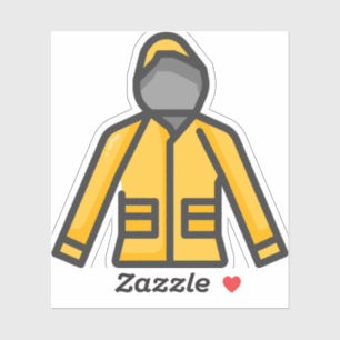 raincoat sticker