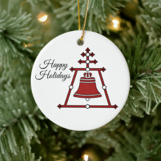 Raincross - Corinne Renee Design Ceramic Ornament