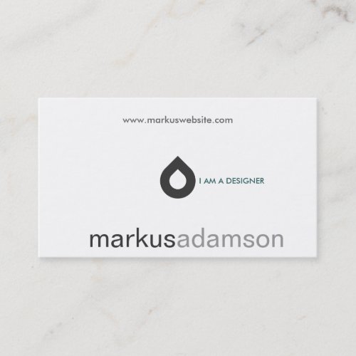RAINDROP Business Card