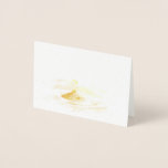 Raindrop Foil Card
